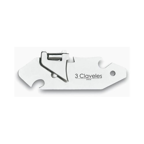 ABRELATAS 3 CLAVELES 00503 EXPLORADOR NIQUELADO